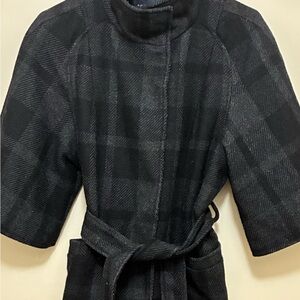 Banana Republic Dark Gray Textured Blazer